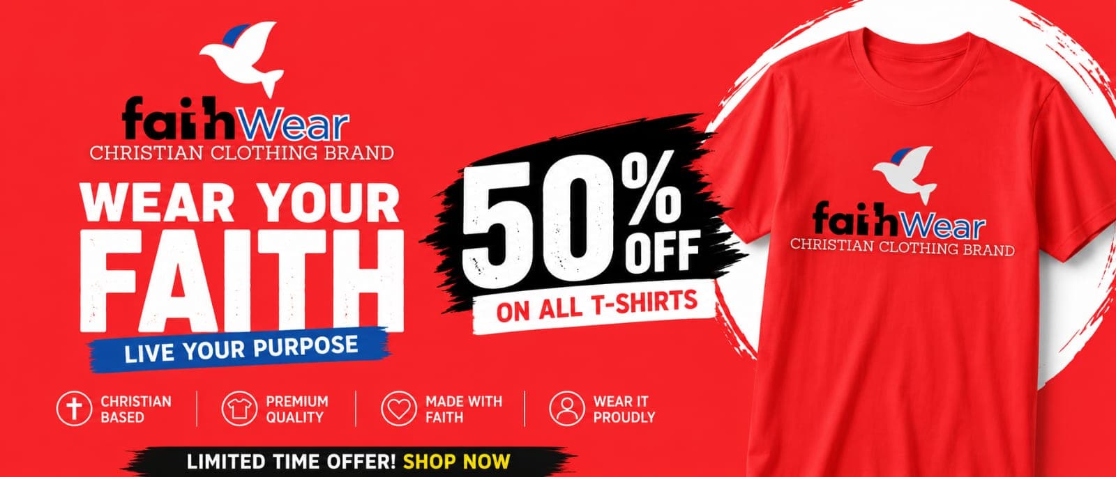 50% off on all Tshirts